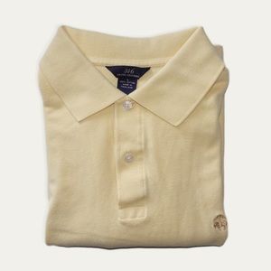 Brooks Brothers Light Mustard Yellow Polo Size L